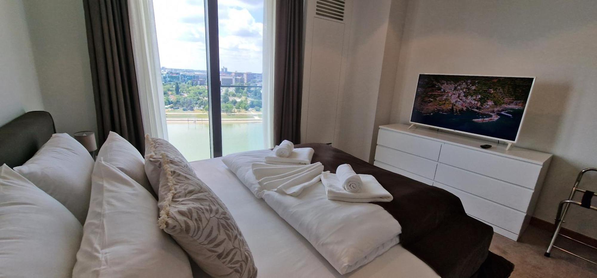 Beograd Na Vodi - Belgrade Waterfront Riverside ภายนอก รูปภาพ