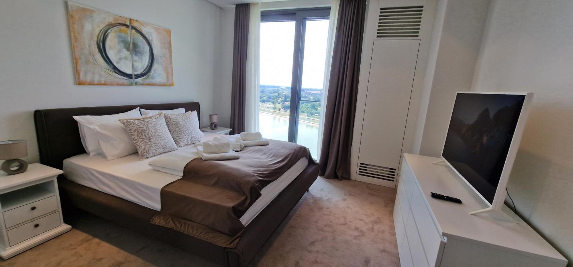 Beograd Na Vodi - Belgrade Waterfront Riverside ภายนอก รูปภาพ